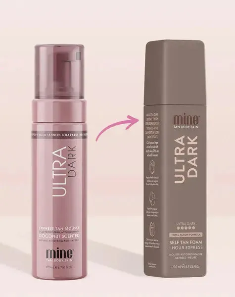 MineTan Ultra Dark Self Tan Mousse - 6.7 oz.