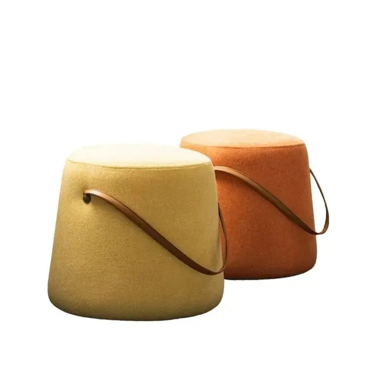 Minimalist Wooden Ottoman Stool