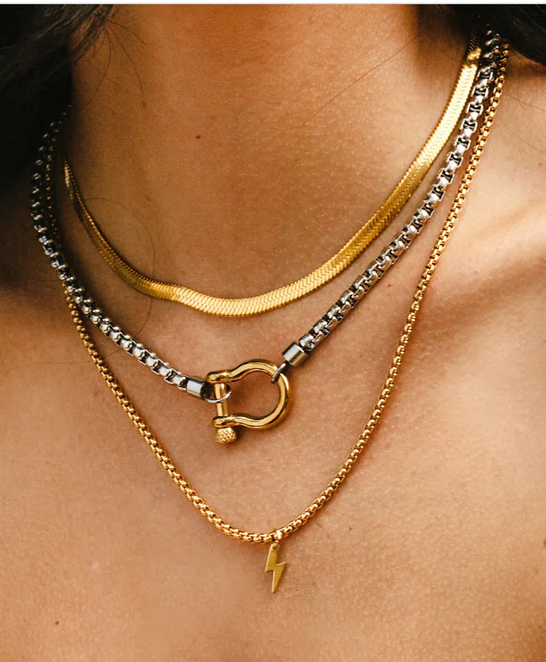 Mixed Silver Lock NK
