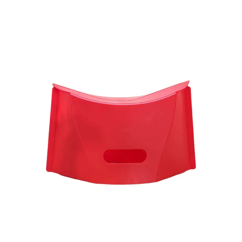 Modern Foldable Plastic Stool with Logo Embroidery