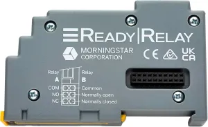 Morningstar ReadyRelay ReadyBlock Add-On for use w/ GenStar MPPT Solar Charge Controllers (RB-Relay) - Adds Advanced Load Control and Signaling (Dry Contact) - 5 Year Warranty, Designed in The USA