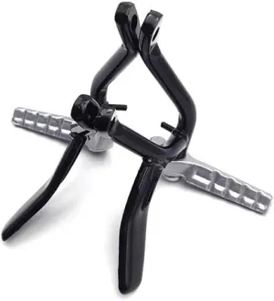 Motorcycle Foot Peg Motorcycle Foot Rests Pedals Rear Footrest Assembly Polished Footpeg Passenger Pegs for Tricker XG250 2004-2018