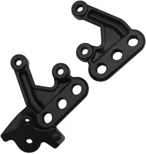 Motorcycle Footbracket Sur Ron Foot Pegs Bracket CNC Billet T6-6061 Aluminum Dirt Bike Foot Rest Bracket For Light Bee Sur-Ron X/S