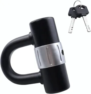 Motorcycle Heavy Duty Bike Lock U Lock Disc Lock for Motorcycle, Bike, Scooter, Generator, Bicycle and Gates