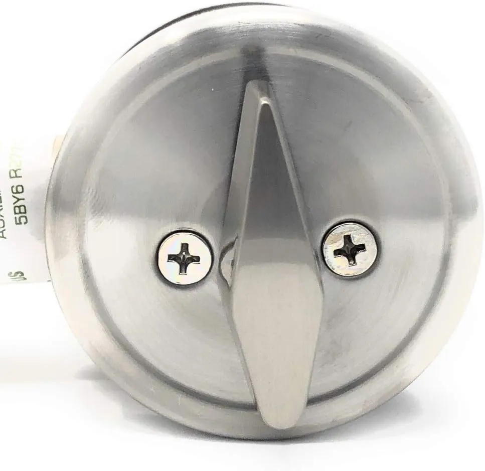 Mul-T-Lock Cronus High Security Grade 2 Single Cylinder Dead-Bolt w/Thumb Turn 2-3/8 or 2-3/4 Adjustable Backset for Commercial and Residential Metal Or Wood Doors (Stainless Steel)