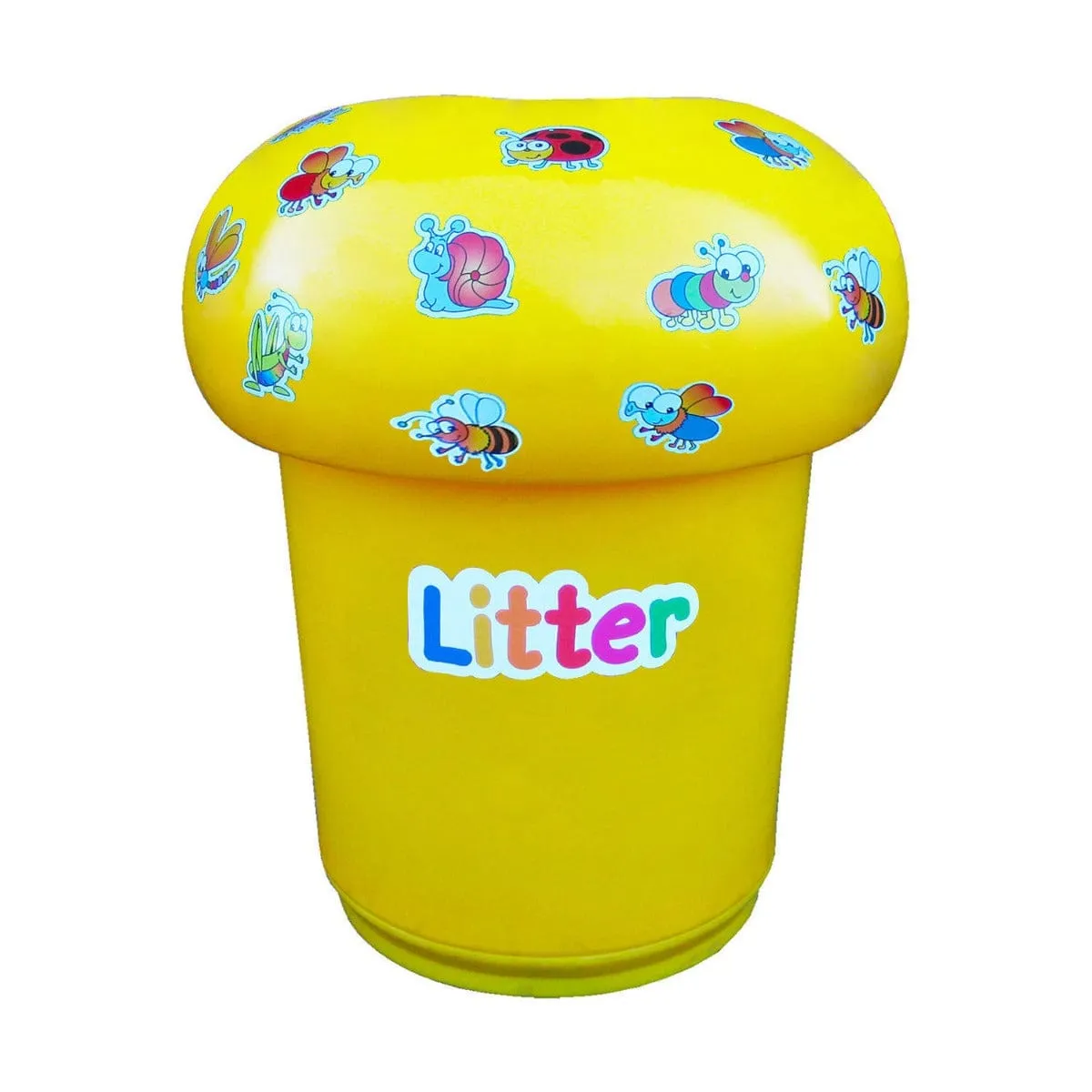 Mushroom Litter Bin - 90 Litre