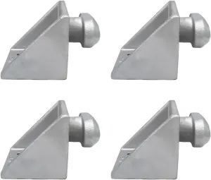 Mytee Products Shipping Containers Side Twist Lock - Hot Dipped Galvanized Steel - Used for Connecting Containers Placed into Position (4 Pack)