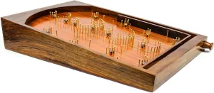 Nagina International Bagatelle Pinball Game on Traditional Wooden Craft Table | Gifts and Exclusive Games (Large)