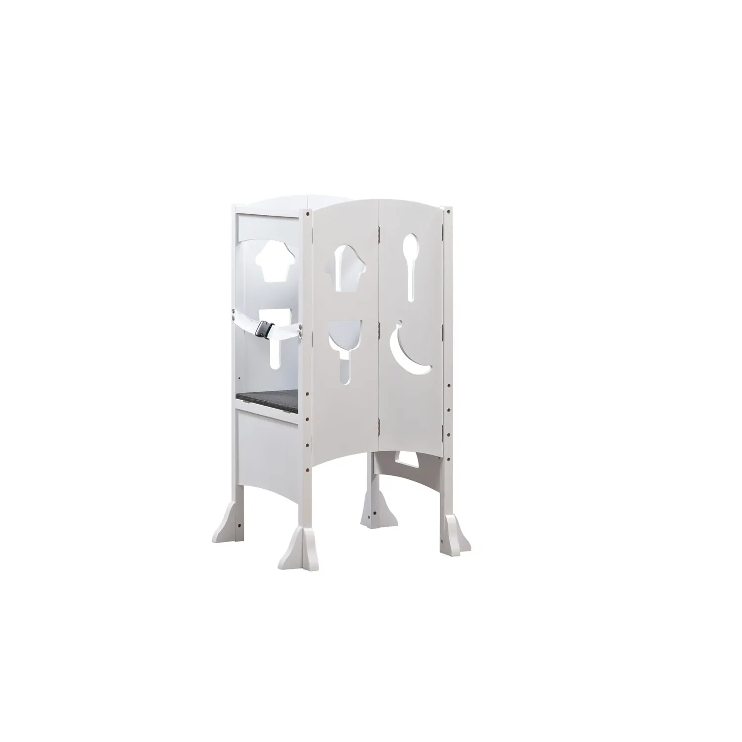 Naomi Home Kids I'm a Big Helper, Counter Stool for Kids, White