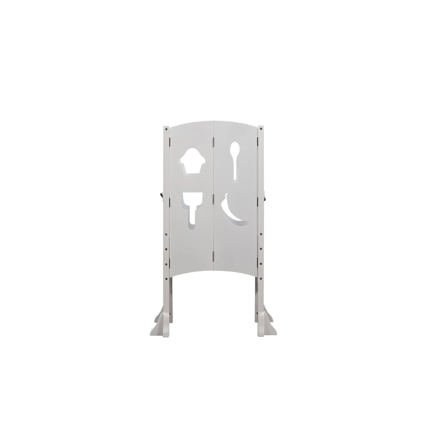 Naomi Home Kids I'm a Big Helper, Counter Stool for Kids, White