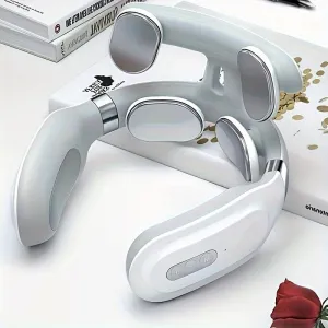 Neck Massager, Portable Smart Cervical Massage, Gentle Massage Product for Neck Massage, Holiday Gift for Family Girls and Boys