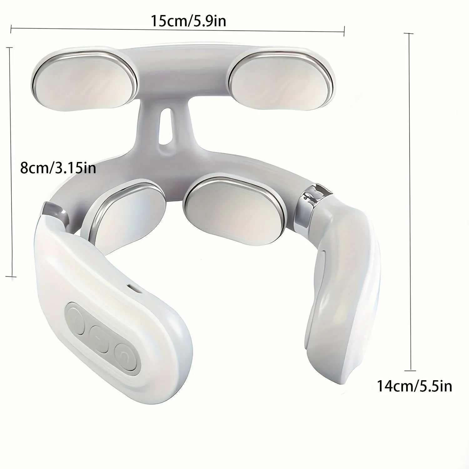 Neck Massager, Portable Smart Cervical Massage, Gentle Massage Product for Neck Massage, Holiday Gift for Family Girls and Boys
