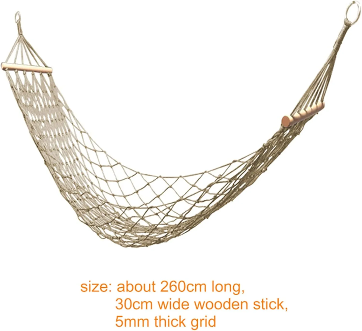 NOBRIM Camping Hammock Portable Hammock with Mosquito Net 2 Person Outdoor Tent Canopy Parachute 210T Nylon Hanging Bed for Outdoor