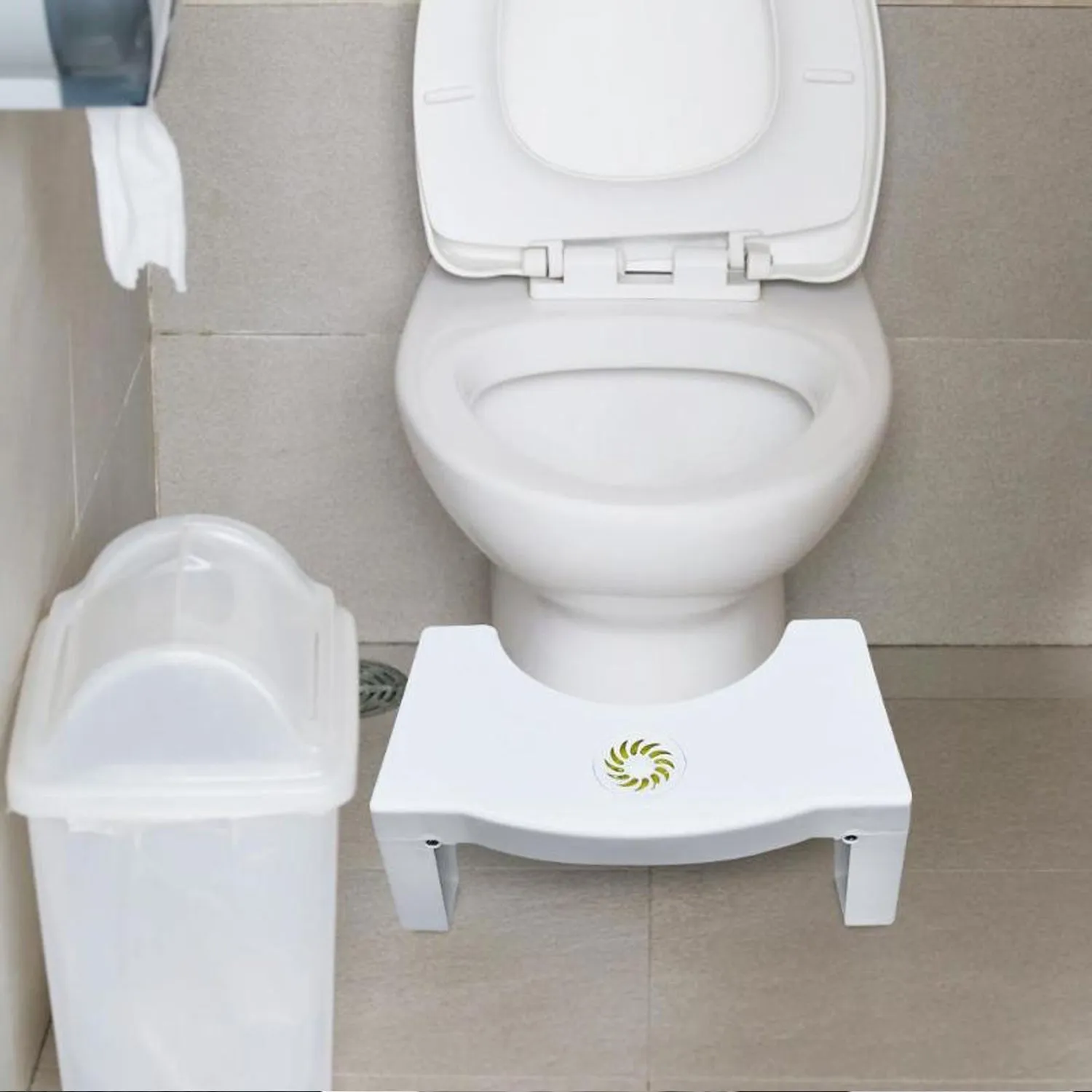 Non-Slip Squat Plastic Folding Color Toilet High-tech White - Fast shipping Stool
