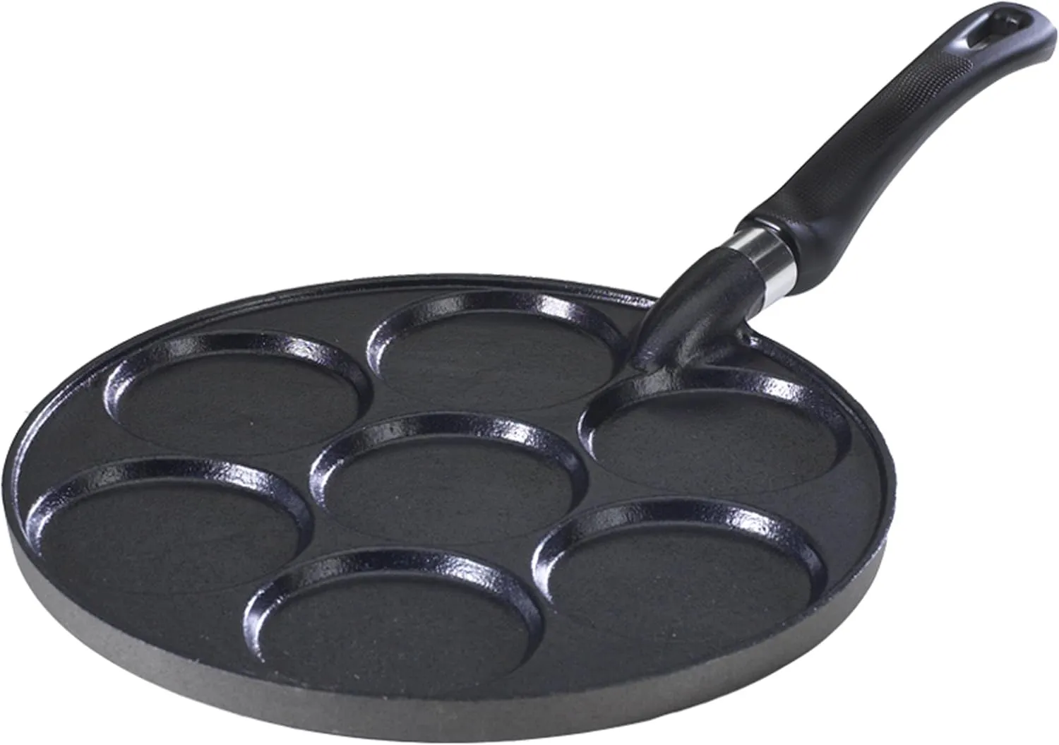 Nordic Ware Silver 01940 Scandinavian Dollar Pancake Pan 17.5 x 10.2 x 2.5