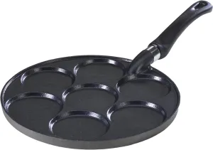Nordic Ware Silver 01940 Scandinavian Dollar Pancake Pan 17.5 x 10.2 x 2.5