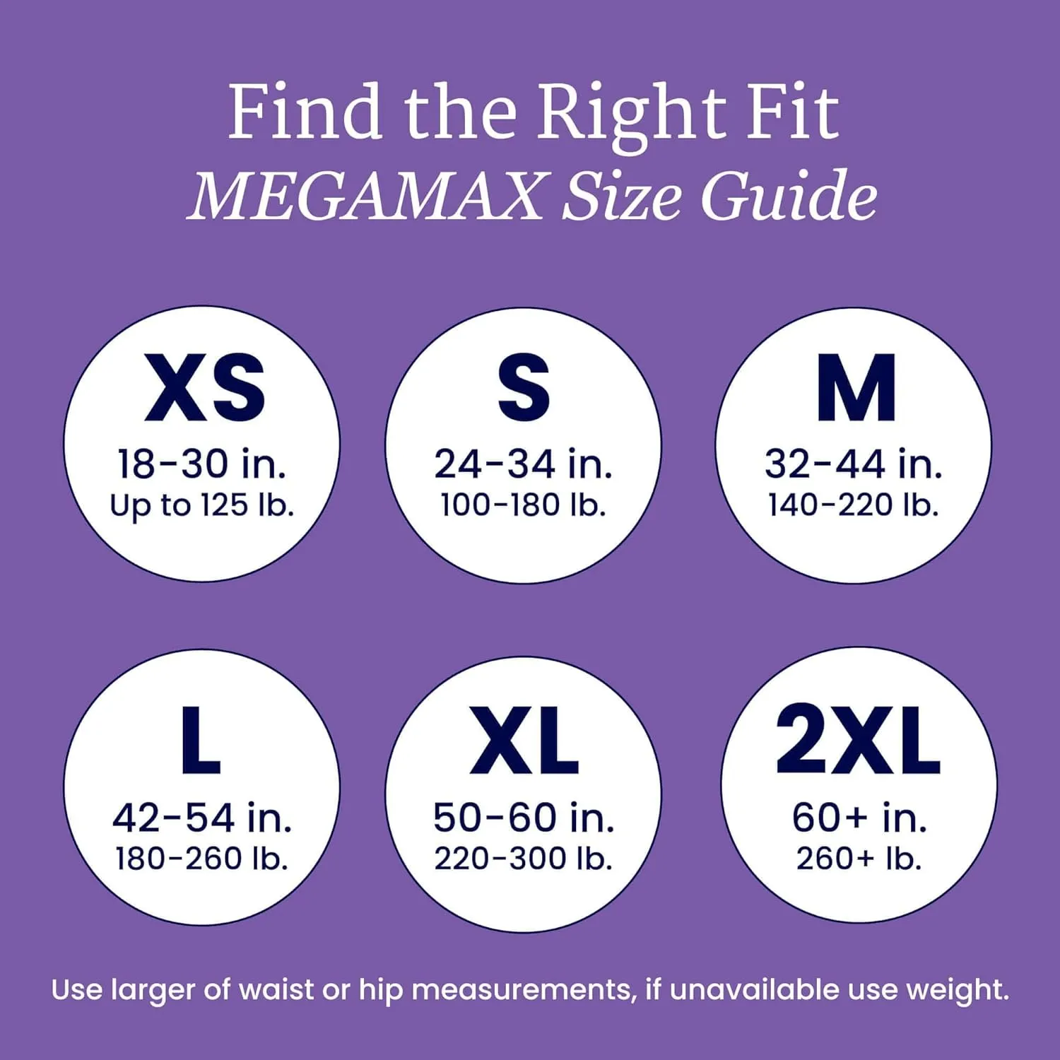NorthShore MegaMax Adult Overnight Diapers, 12-Hour Tab-Style, Small, 10 Count Bag, Pink, 24-34 inches, Unisex Incontinence Underwear
