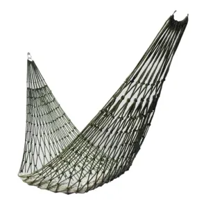 Nylon Rope Mesh Hammock - Outdoor Sleeping Net Bed with Rope for Relaxation