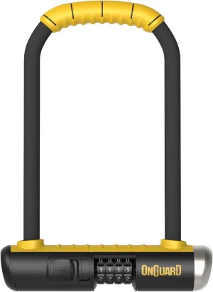 OnGuard 8010C Bulldog Combo U-Lock, 4.53 x9.06 -Inch