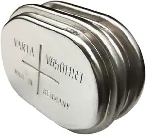 Original 2/650HRT 2.4V Ni-MH Button Rechargeable Battery V650HRT VARTA