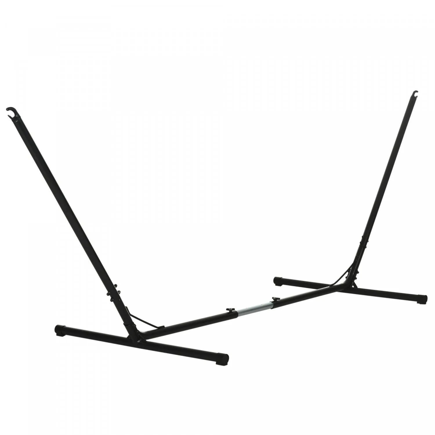 Outsunny 12ft Adjustable Hammock Stand Steel Frame Universal Fit Picnic Camp Day Bed Swing Metal Sta|Support De Hamac Reglable Outsunny De 12 Pieds Avec Cadre En Acier, Ajustement Universel, Pique-niqu