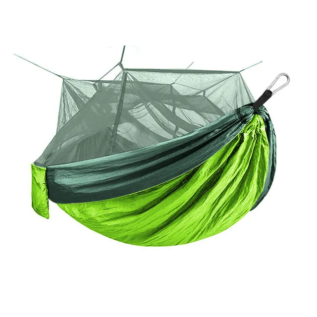 Parachute cloth Mosquito Net Hammock outdoors supplies 3.6m mosquito net pull rope