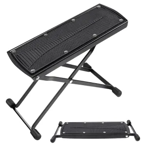 Pedicure Foot Rest, 6 Heights Adjustable Foot Stand for Pedicure, Foldable Non-Slip Pedicure Stand for Easy at Home Pedicures, No More Bending or Stretching Pedicure Stool Tool for Home Foot Spa
