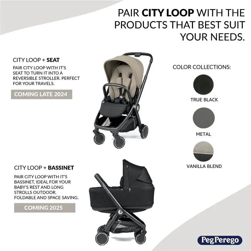 Peg-Perego - City Loop Chassis, Black