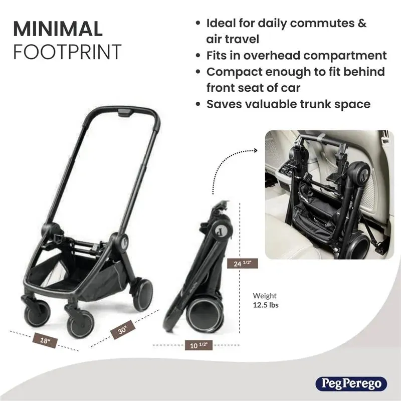 Peg-Perego - City Loop Chassis, Black