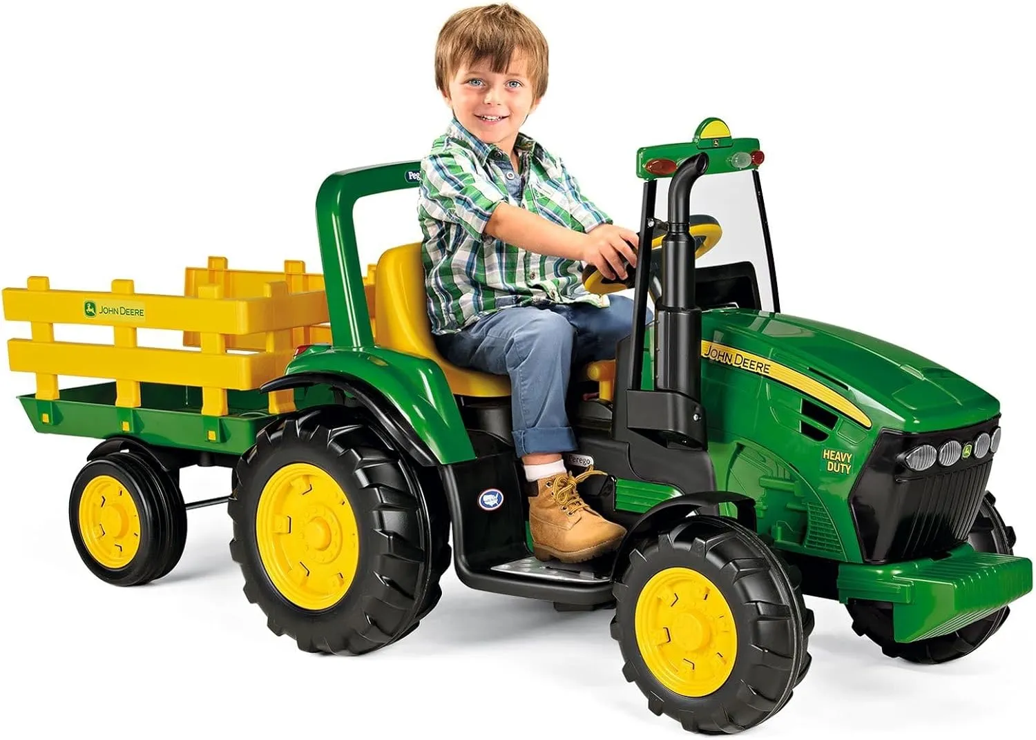 Peg Perego John Deere Heavy Duty Tractor 12 Volt Ride on