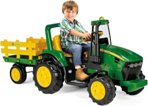 Peg Perego John Deere Heavy Duty Tractor 12 Volt Ride on