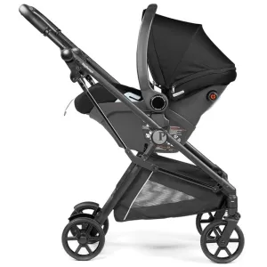 Peg Perego - Primo Viaggio 4-35 Lounge on wheels Infant Car Seat, True Black