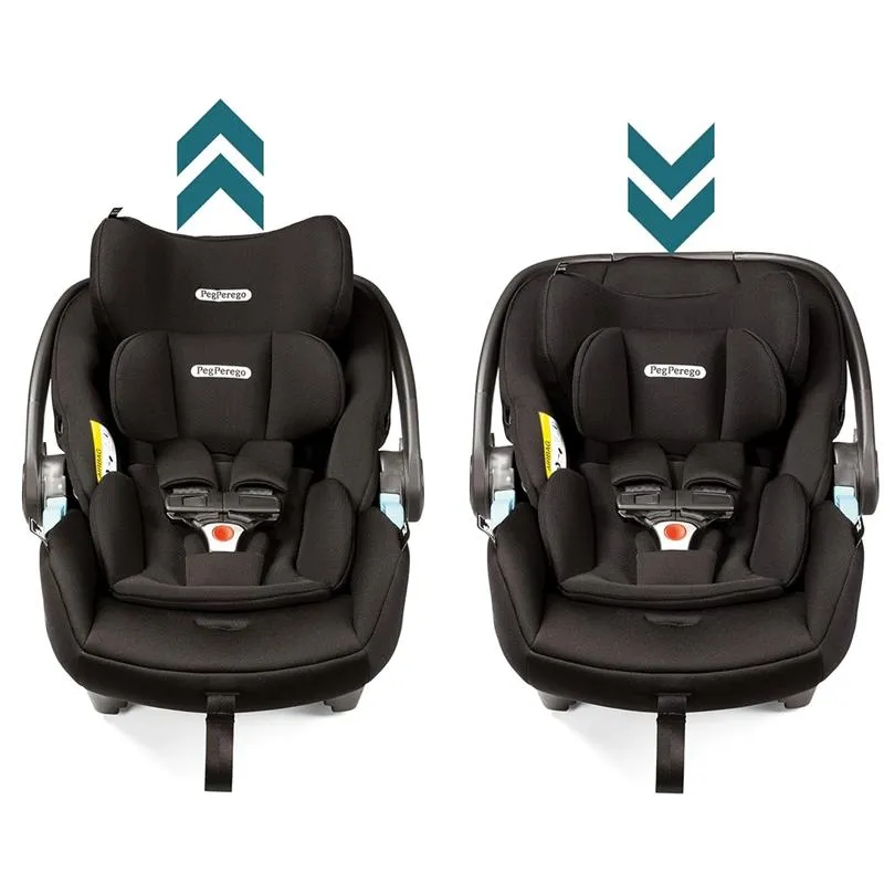 Peg Perego - Primo Viaggio 4-35 Lounge on wheels Infant Car Seat, True Black
