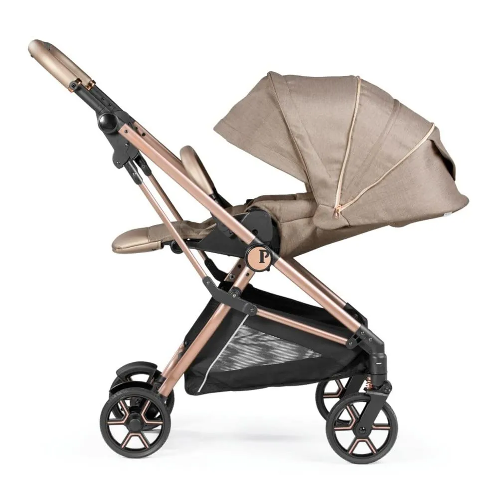 Peg Perego Vivace Stroller, Mon Amour (Beige & Pink)