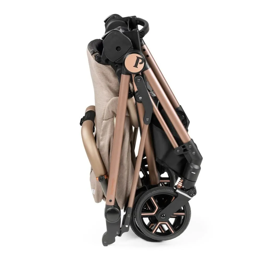 Peg Perego Vivace Stroller, Mon Amour (Beige & Pink)