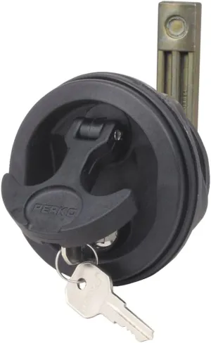 Perko 1091DP3BLK Surface Mount Lock & Latch - 1-1/4" - Black