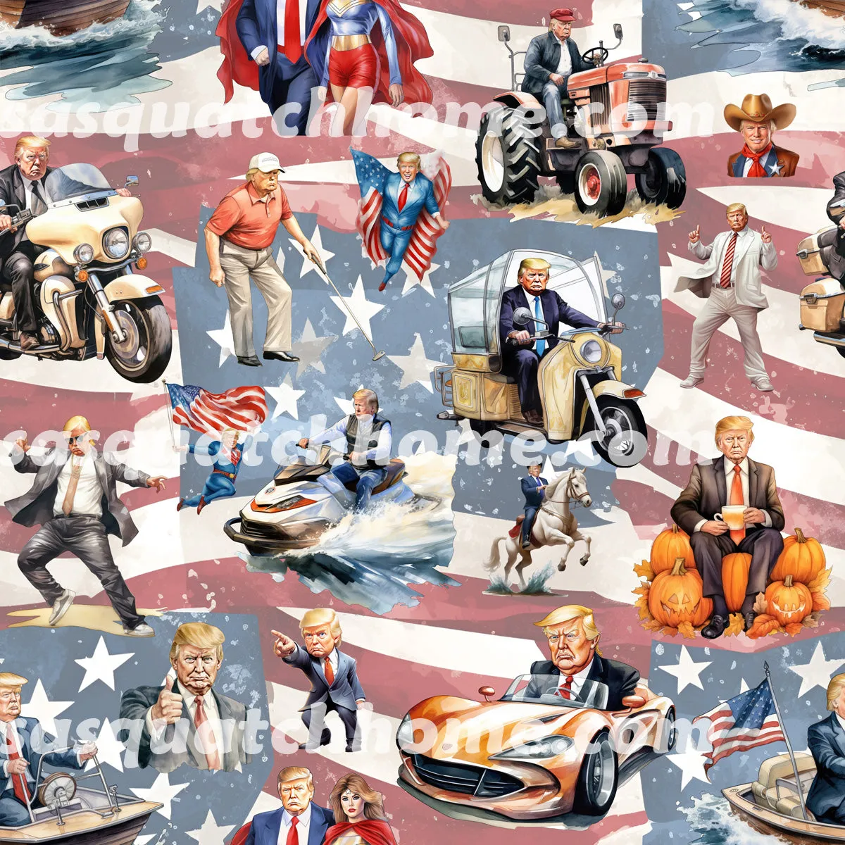 Pet Hammock - Donald Trump, MAGA 20 Designs