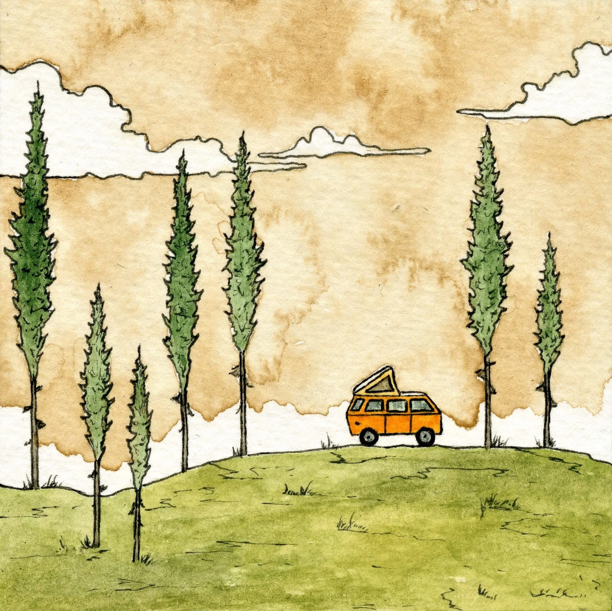 Peterson Outdoor Adventure All-Occasion Blank Notecard Set