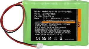 Pickle Power 3800mAh 300-03866 Battery Replacement for Honeywell Alarm Lynx Touch 5100, Lynx 5200, Lynx 5210, Lynx Touch 7000