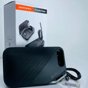 Poly Plantronics Voyager 5200 Charging Case and Docking Stand - Global Teck Bundle with GTW Microfiber Cloth