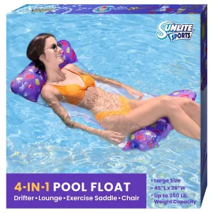 Pool Hammock Purple Large