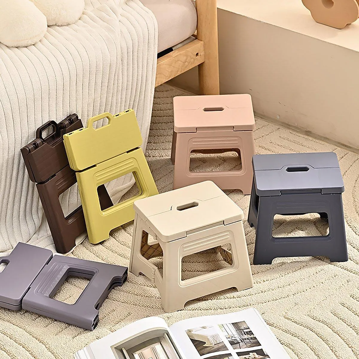 Portable Adjustable Folding Plastic Stool Retractable Outdoor Fishing Chair