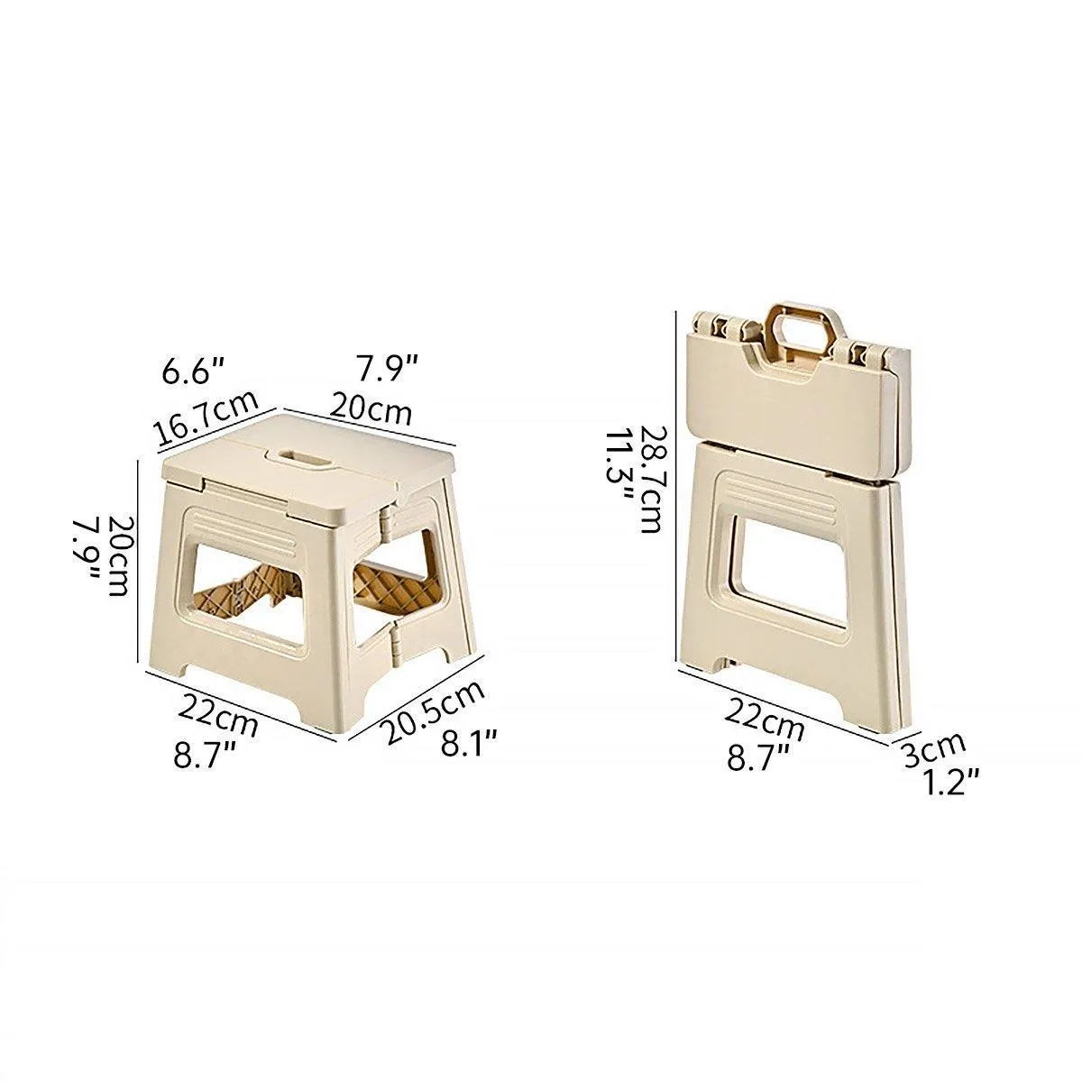 Portable Adjustable Folding Plastic Stool Retractable Outdoor Fishing Chair