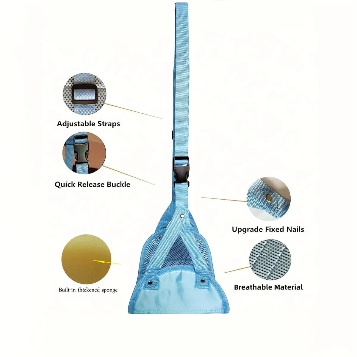 Portable Airplane Footrest Hammock – Adjustable & Lightweight for Ultimate Travel Comfort