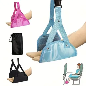 Portable Airplane Footrest Hammock – Adjustable & Lightweight for Ultimate Travel Comfort