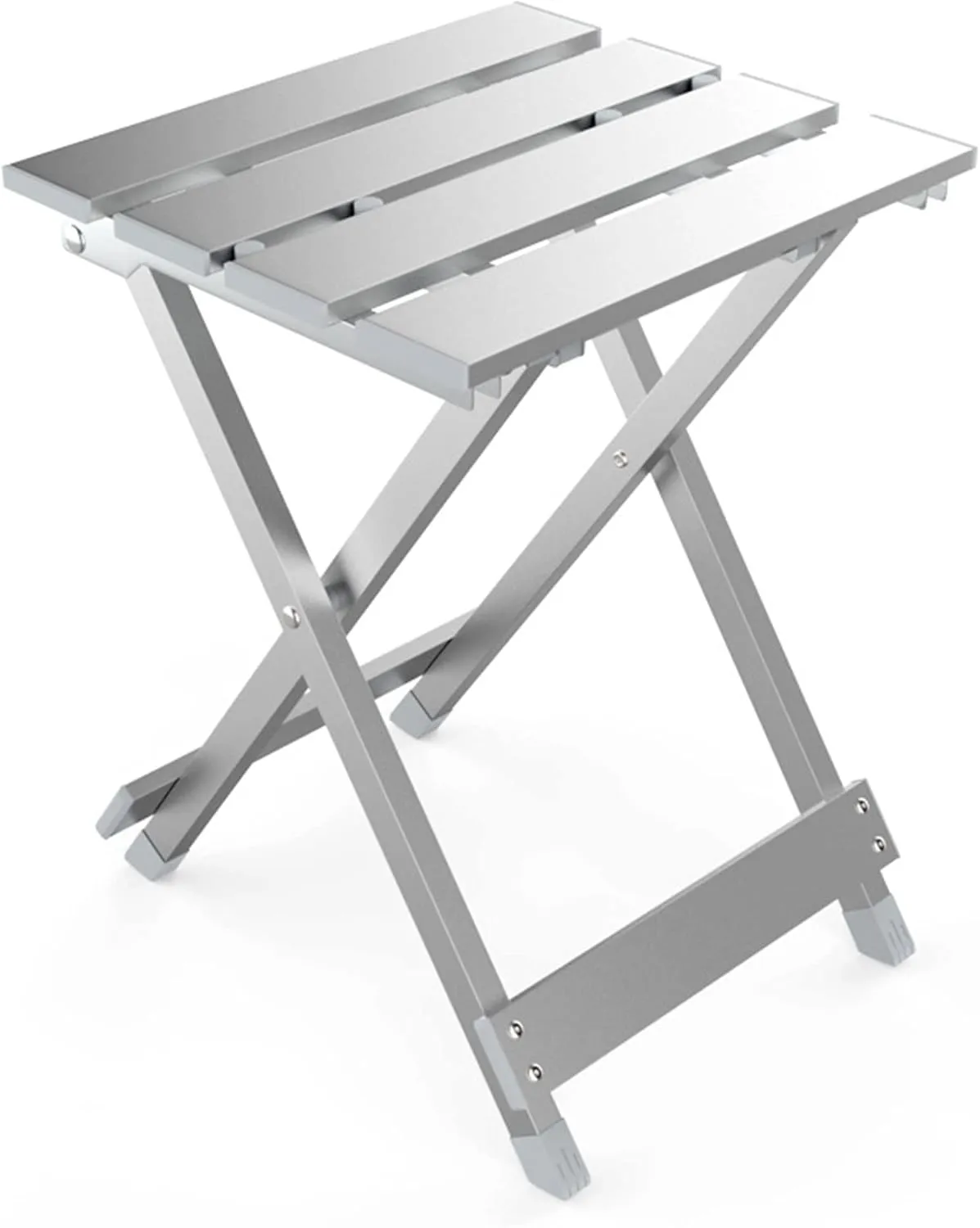 Portable Camping Folding Stool Outdoor Compact Aluminum Alloy Chair for Garden, Picnic, Fishing, BBQ, Hiking, Mountaineering