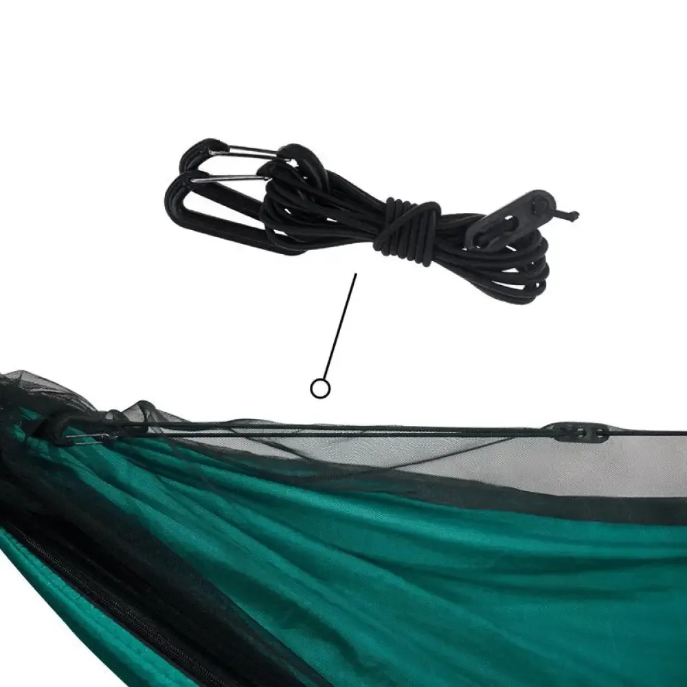 Portable Camping Hammock and Tent Outdoor Waterproof Canopy Awnings and 210t Nylon Hammock with Mosquito Net Travel Equipment