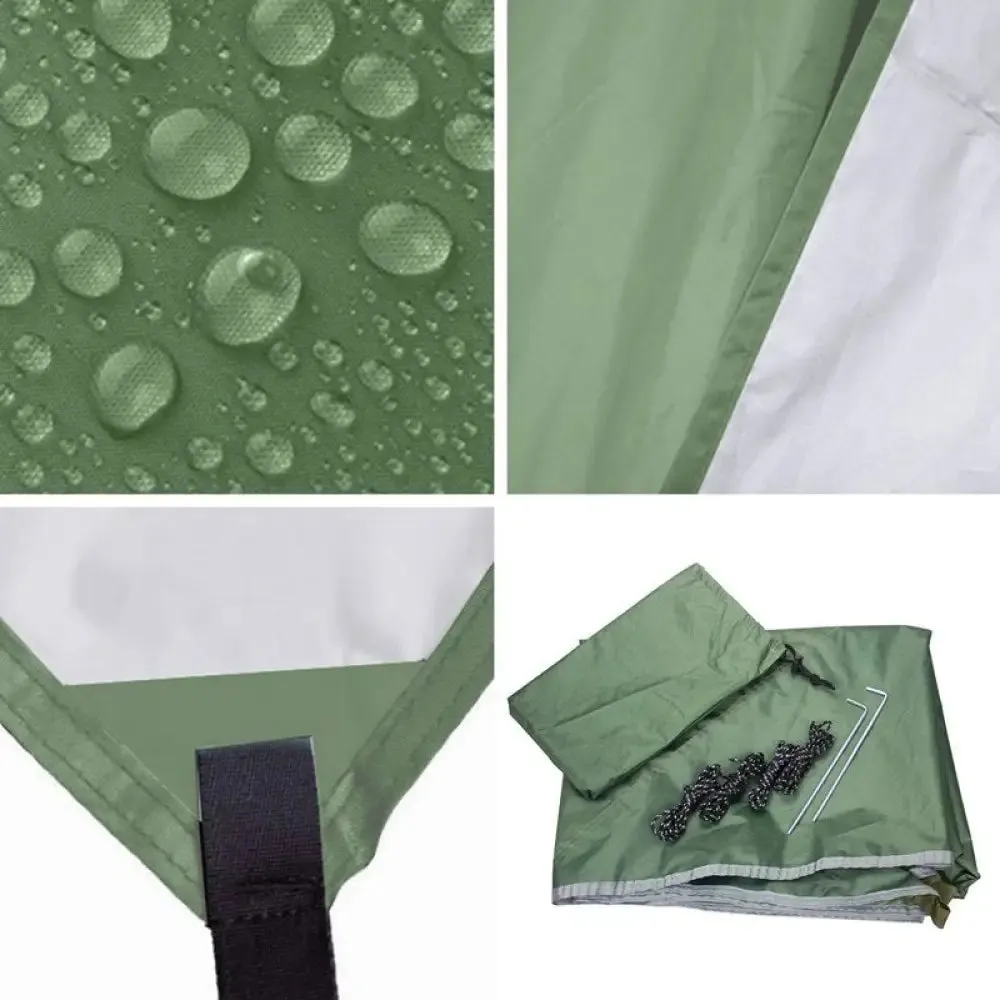 Portable Camping Hammock and Tent Outdoor Waterproof Canopy Awnings and 210t Nylon Hammock with Mosquito Net Travel Equipment
