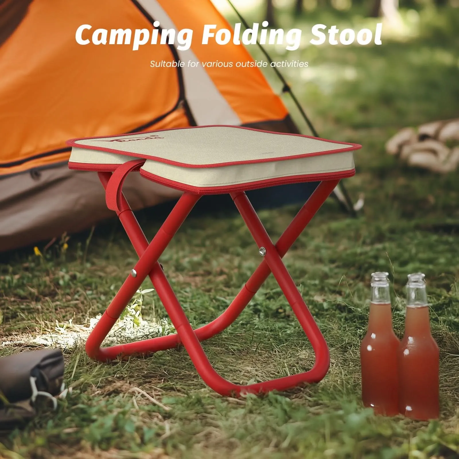 Portable Folding Camping Stool – Lightweight & Compact Travel Chair