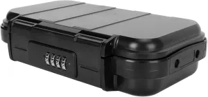Portable Security Case, Box Combo Lock Box 4 Digit Combination Key with Detachable Steel Wire, Smartphones, Passports, Credit Cards for Beach Dormitories Travel Hotels